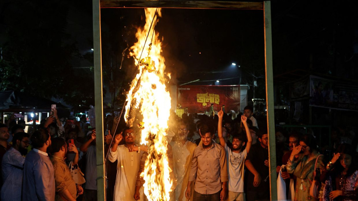 Bangladesh Protests India's Platform for Exiled Leader Sheikh Hasina