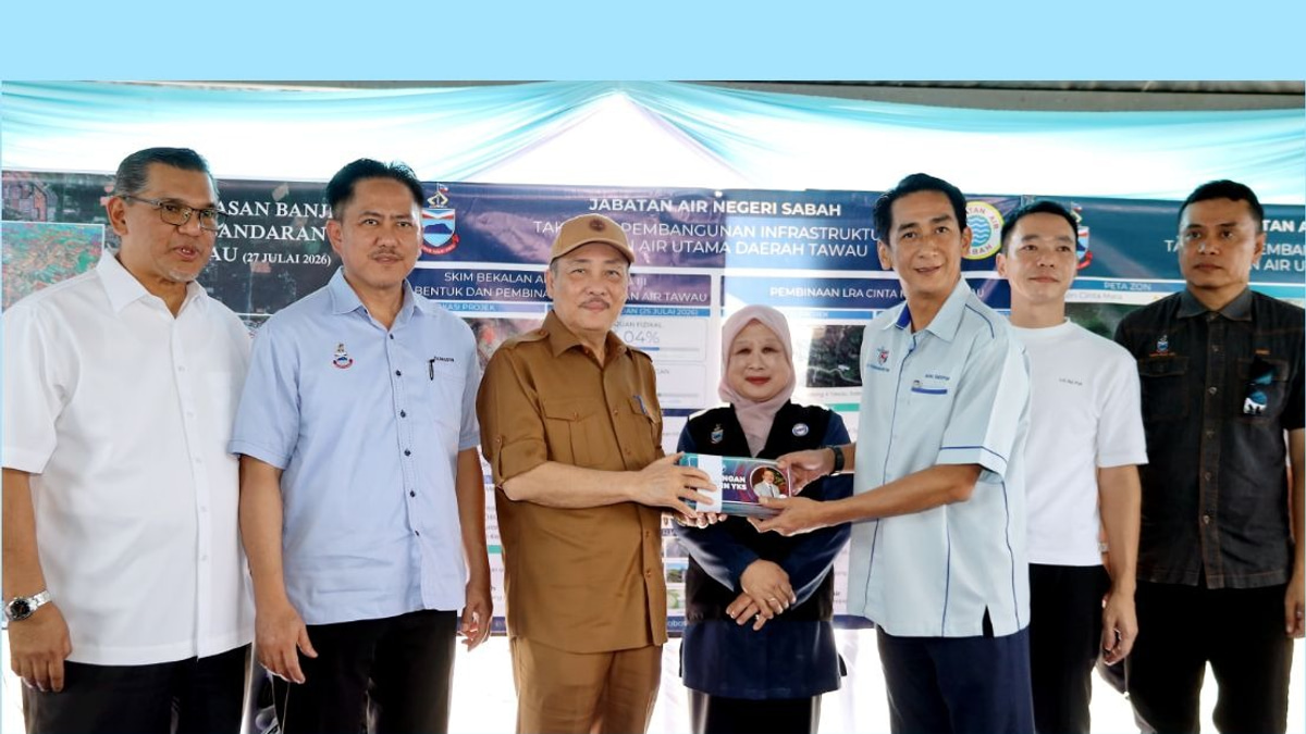 Sabah Floods: Yayasan Kebajikan Sabah Distributes RM30,600 Aid to 102 Tawau Households