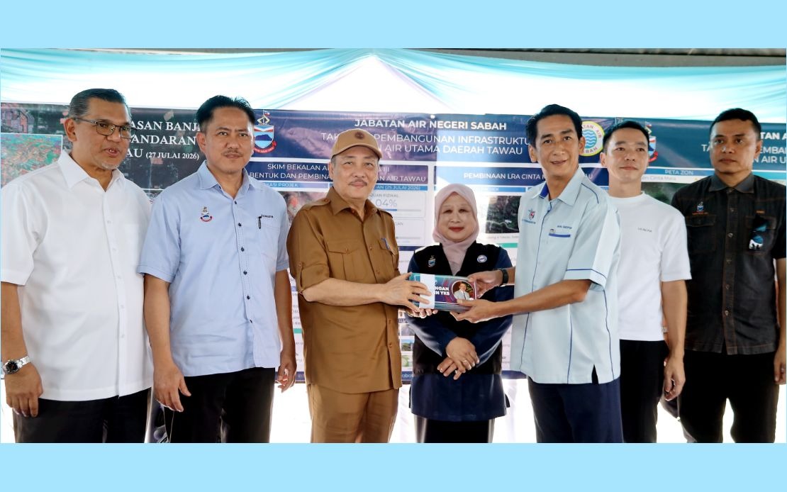 Sabah Floods: Yayasan Kebajikan Sabah Distributes RM30,600 Aid to 102 Tawau Households