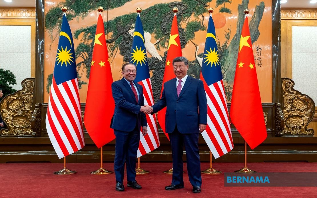 Anwar Extends Formal Greetings to Xi Jinping on Communist Party's 105th Anniversary