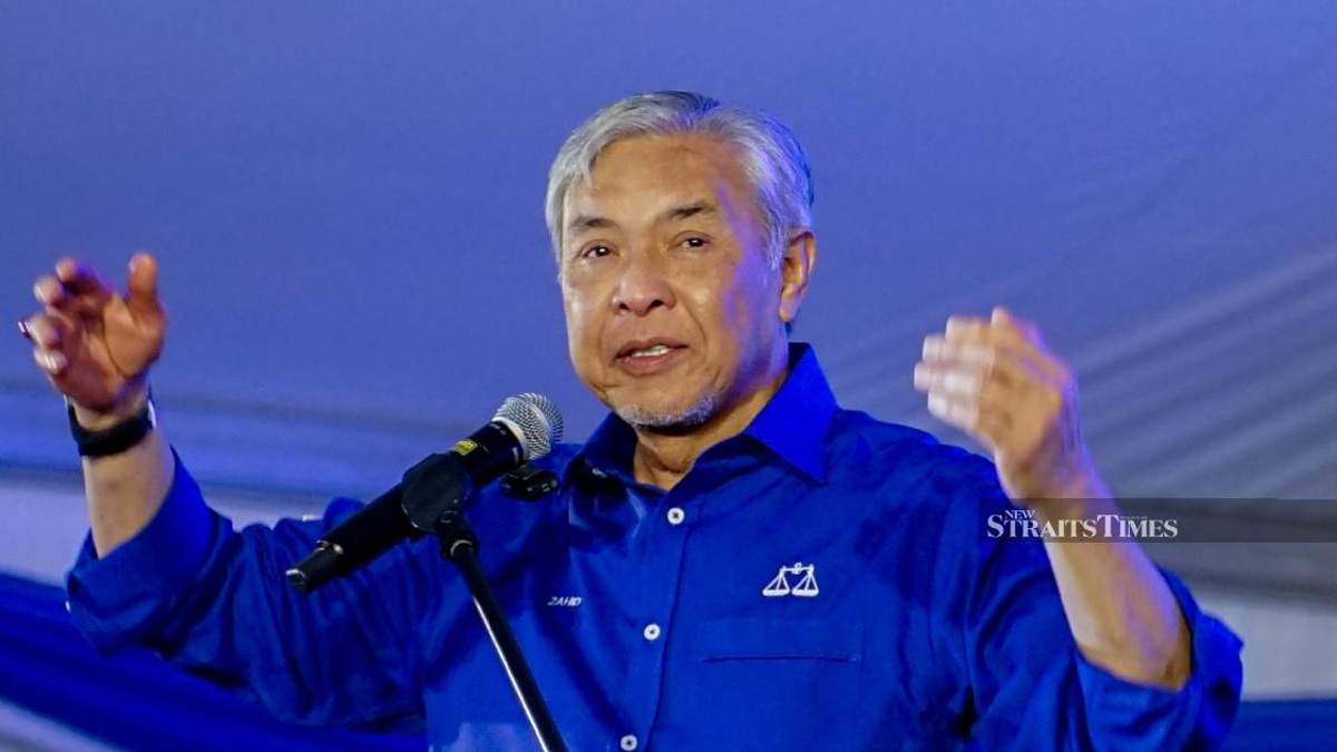 BN's Negri Sembilan Manifesto Not Copied from PH, Zahid Insists