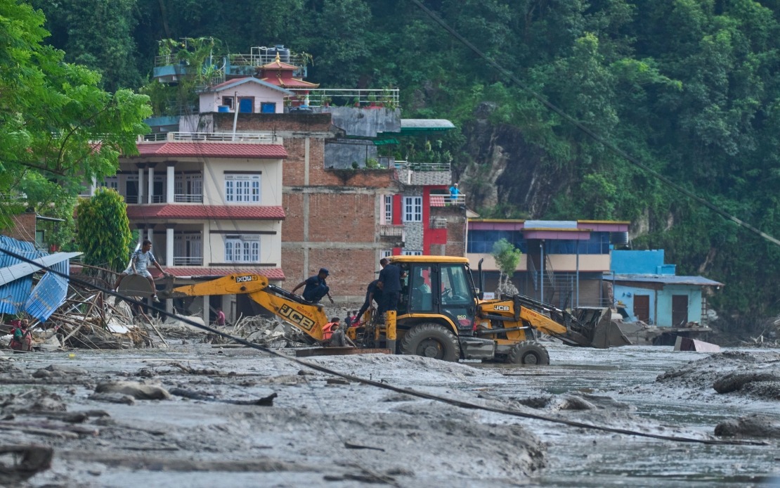 Over 680 Missing as Catastrophic Floods and Landslides Devastate Nepal-China Border Region