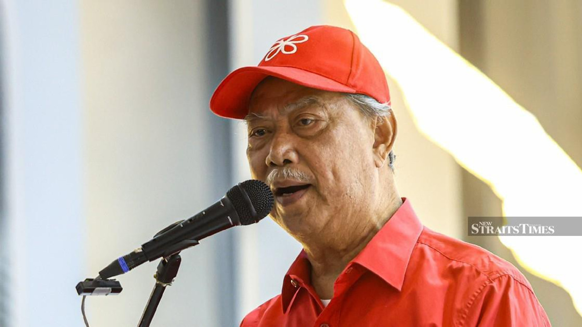 Muhyiddin accuses Hamzah of orchestrating bid to unseat him as Bersatu faces internal strife