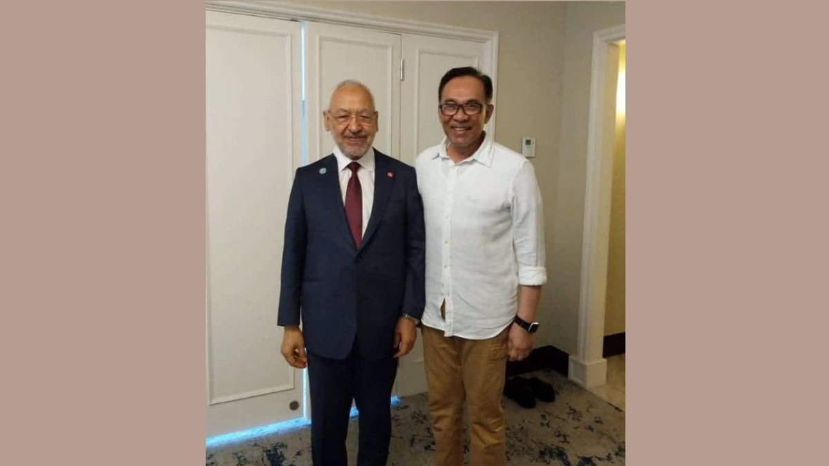Anwar Calls on Tunisia to Free Ghannouchi on Health and Humanitarian Grounds