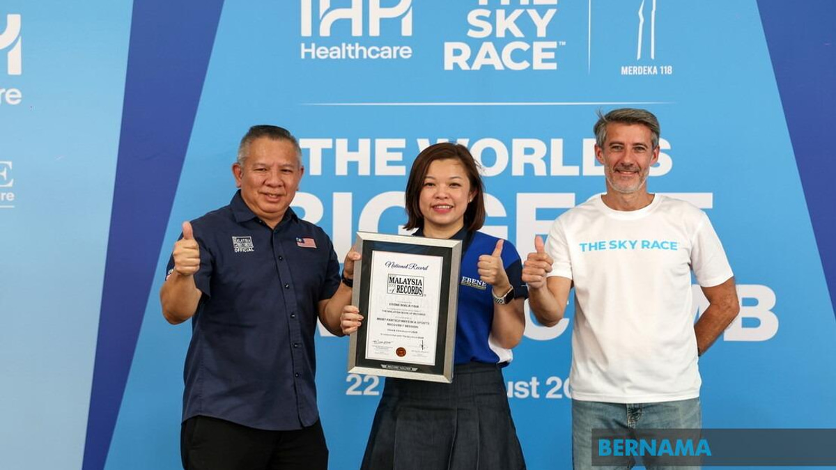 EBENE Targets Malaysia Book of Records with Sports Recovery Initiative at Sky Race 2026