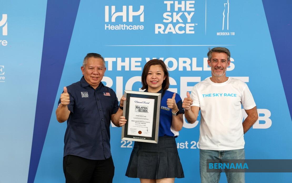 EBENE Targets Malaysia Book of Records with Sports Recovery Initiative at Sky Race 2026