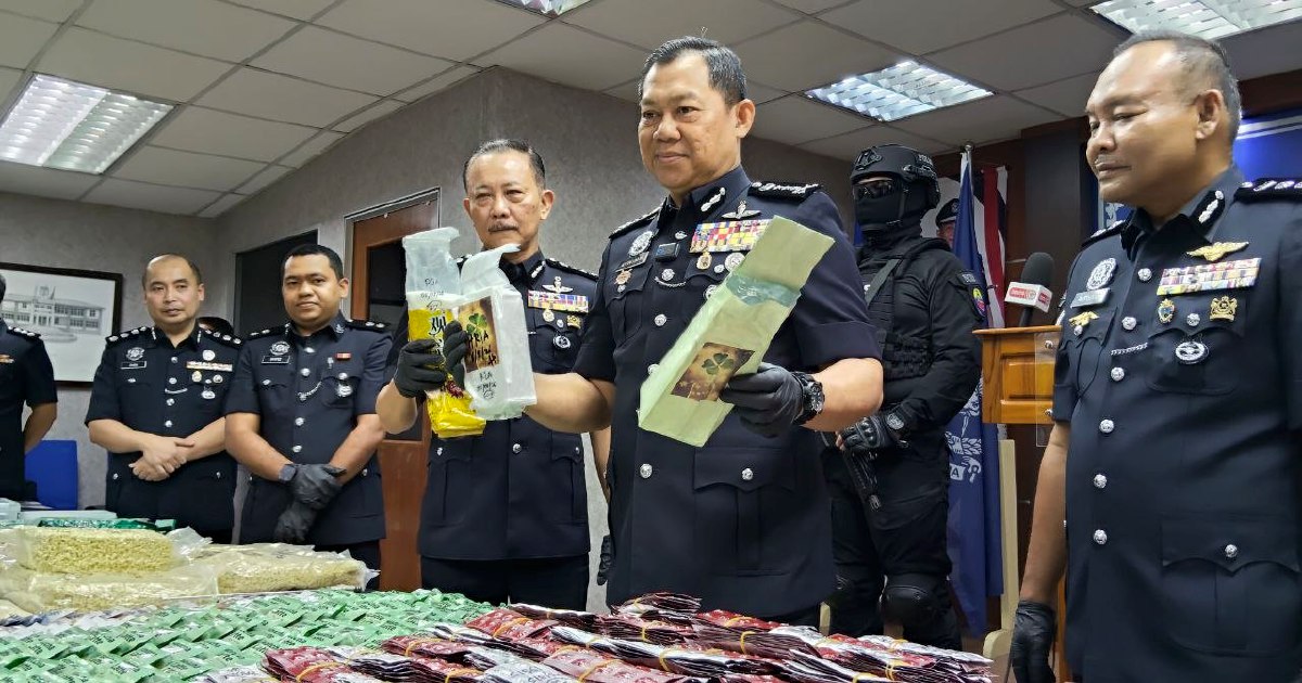 Police Dismantle Drug Syndicate With RM8.49 Million Haul in Masai Apartment
