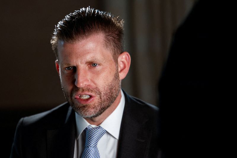 Eric Trump-Backed Defense Firm Space-Eyes to List via $638 Million SPAC Merger