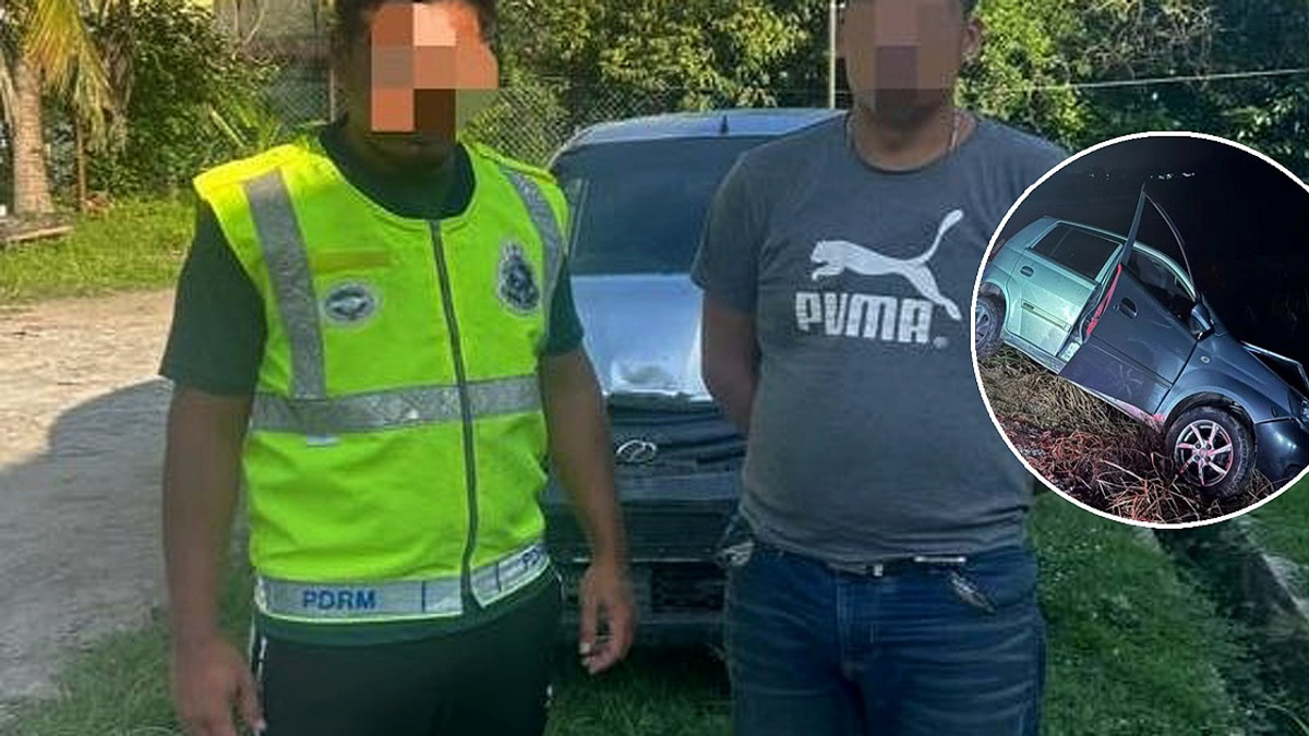 Man arrested after ramming GOF vehicle during high-speed pursuit in Kelantan