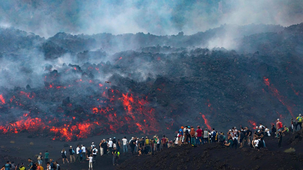 Mount Etna's Dramatic Eruption Draws Surge of Thrill-Seeking Tourists Despite Safety Concerns