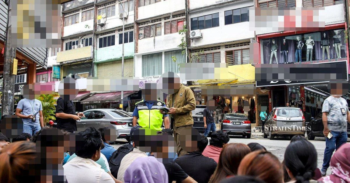 Immigration authorities arrest 111 undocumented migrants in major Jalan Kenanga enforcement operation
