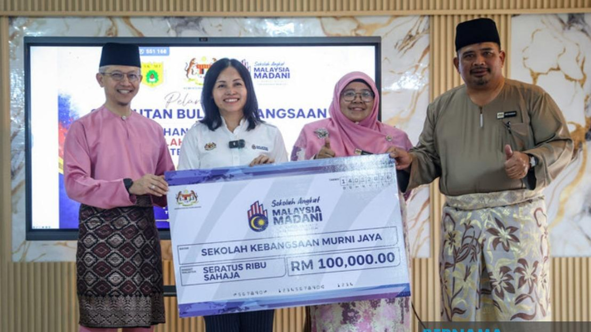 SK Murni Jaya Receives RM100,000 Under Ministry of Communications' MADANI Adopted School Programme