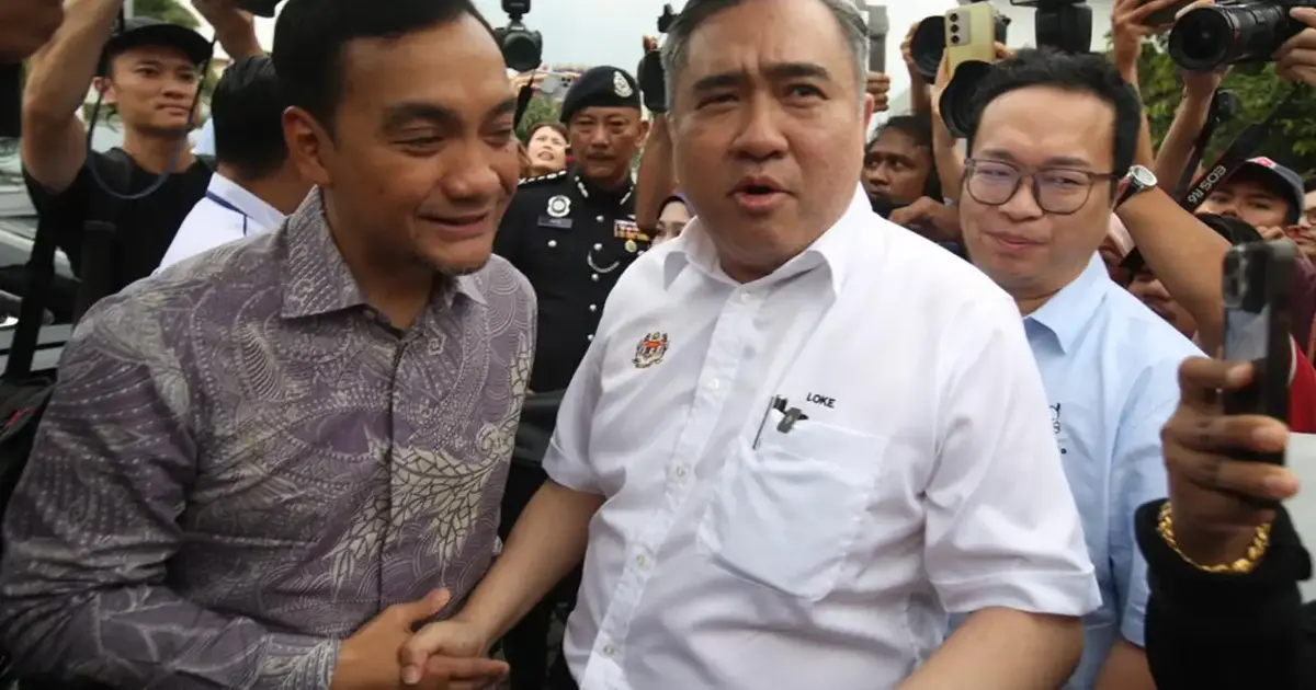 Loke and Onn Hafiz maintain civility despite previous online tensions