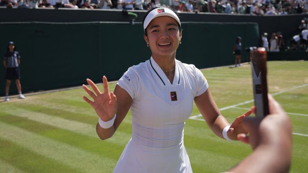 Eala makes Philippine tennis history with Wimbledon third-round breakthrough