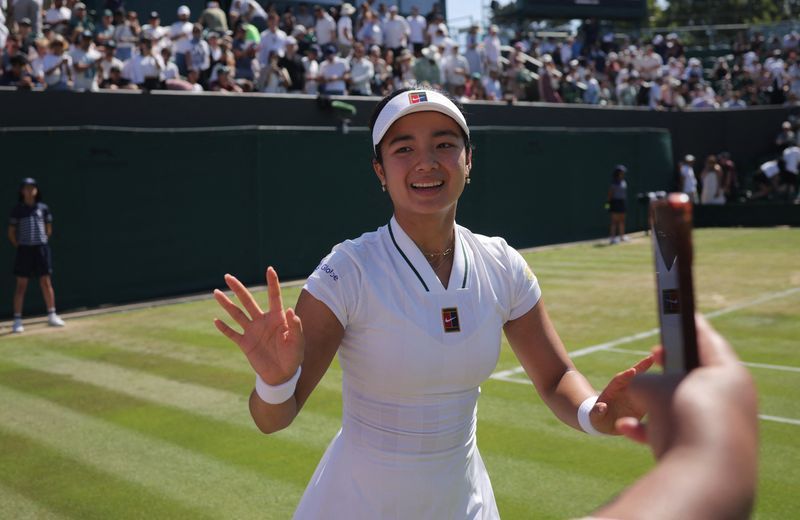 Eala makes Philippine tennis history with Wimbledon third-round breakthrough