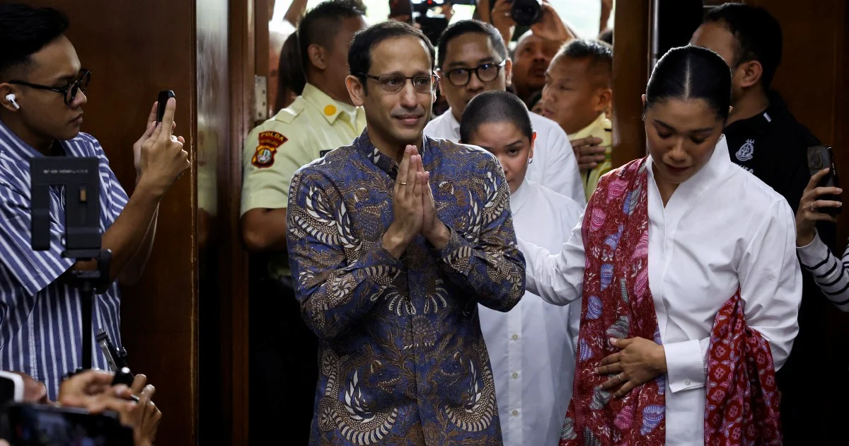 Indonesian Court Convicts Ex-Education Minister Nadiem Makarim in High-Profile Corruption Case