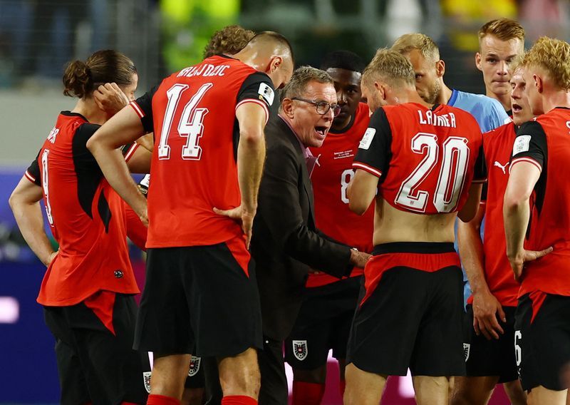 Austria's Rangnick praises World Cup debutants after narrow Jordan victory