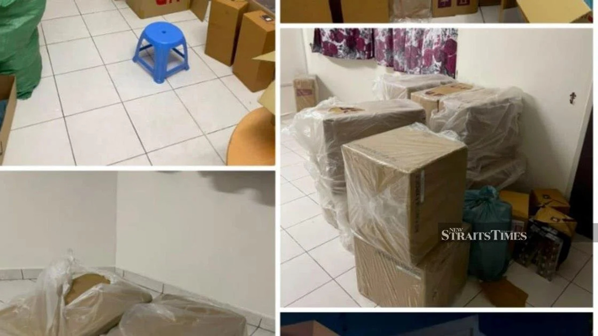Three Foreigners Held After Police Seize Nearly RM770,000 Worth of Smuggled Cigarettes in Johor Baru