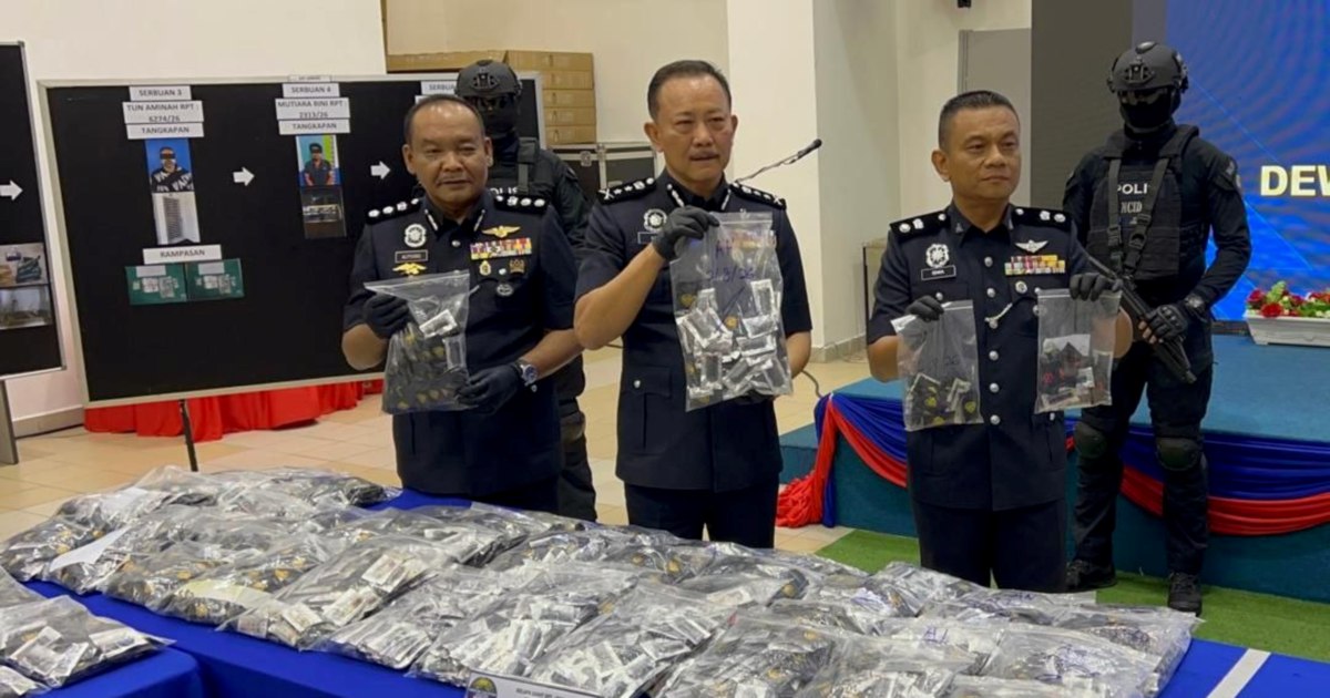 Police dismantle RM10.68 million drug-laced vape operation in Johor; seven arrested