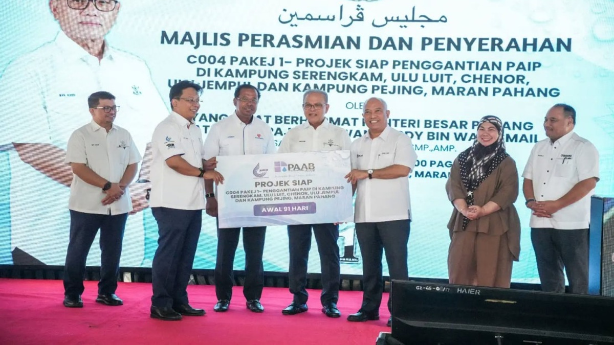 PAAB's RM11.19 Million Pipe Replacement Ends Maran's Two-Decade Water Crisis