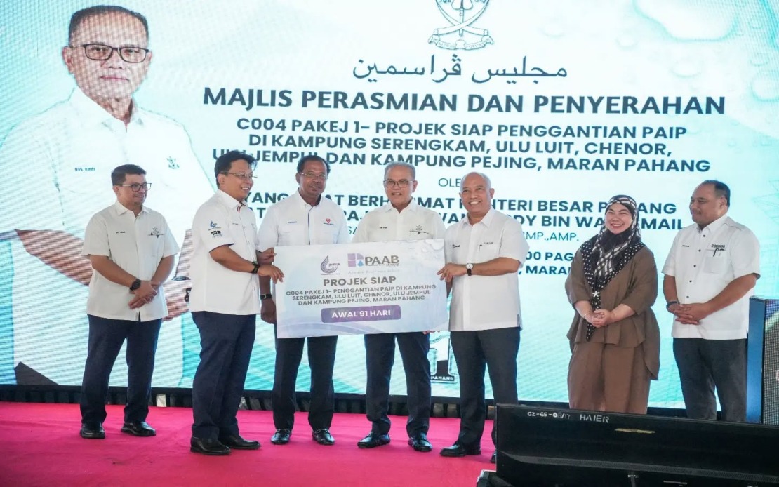 PAAB's RM11.19 Million Pipe Replacement Ends Maran's Two-Decade Water Crisis