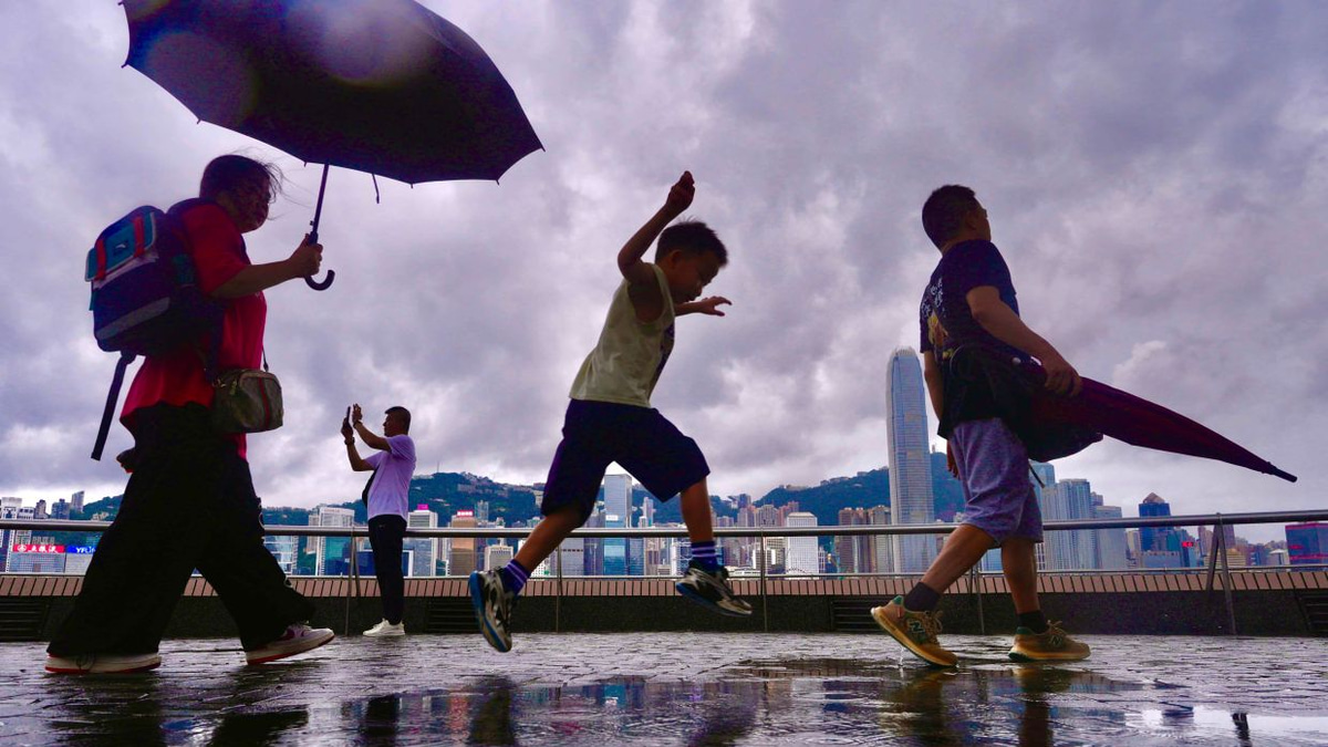 Hong Kong finds respite as torrential rain breaks relentless heat wave