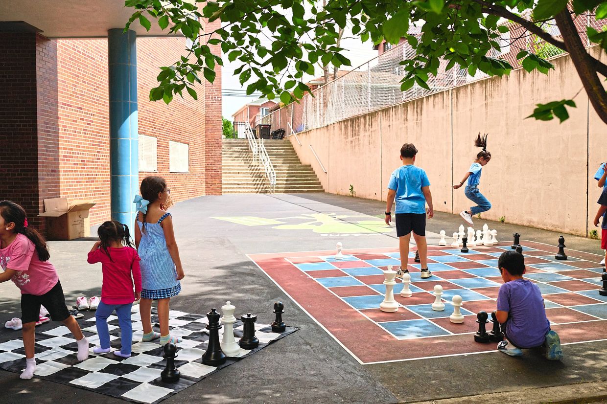 When children design playgrounds: Bold ideas transform drab schoolyards into vibrant community spaces