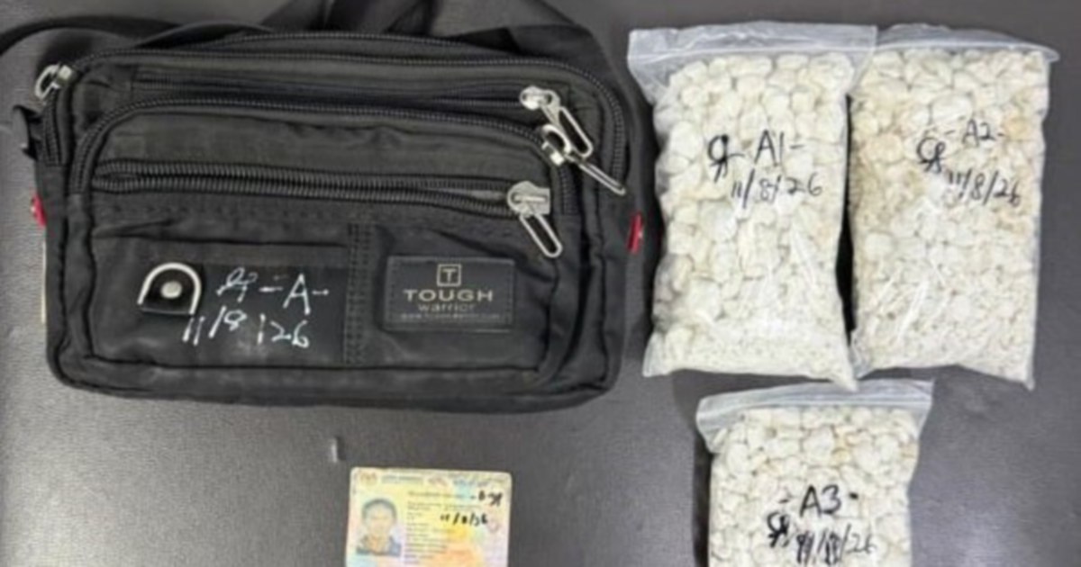 Police bust nets 1.055kg heroin haul in Simpang Renggam swoop