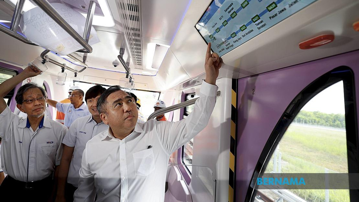 LRT3 Service Launches June 29, Connecting Shah Alam Region