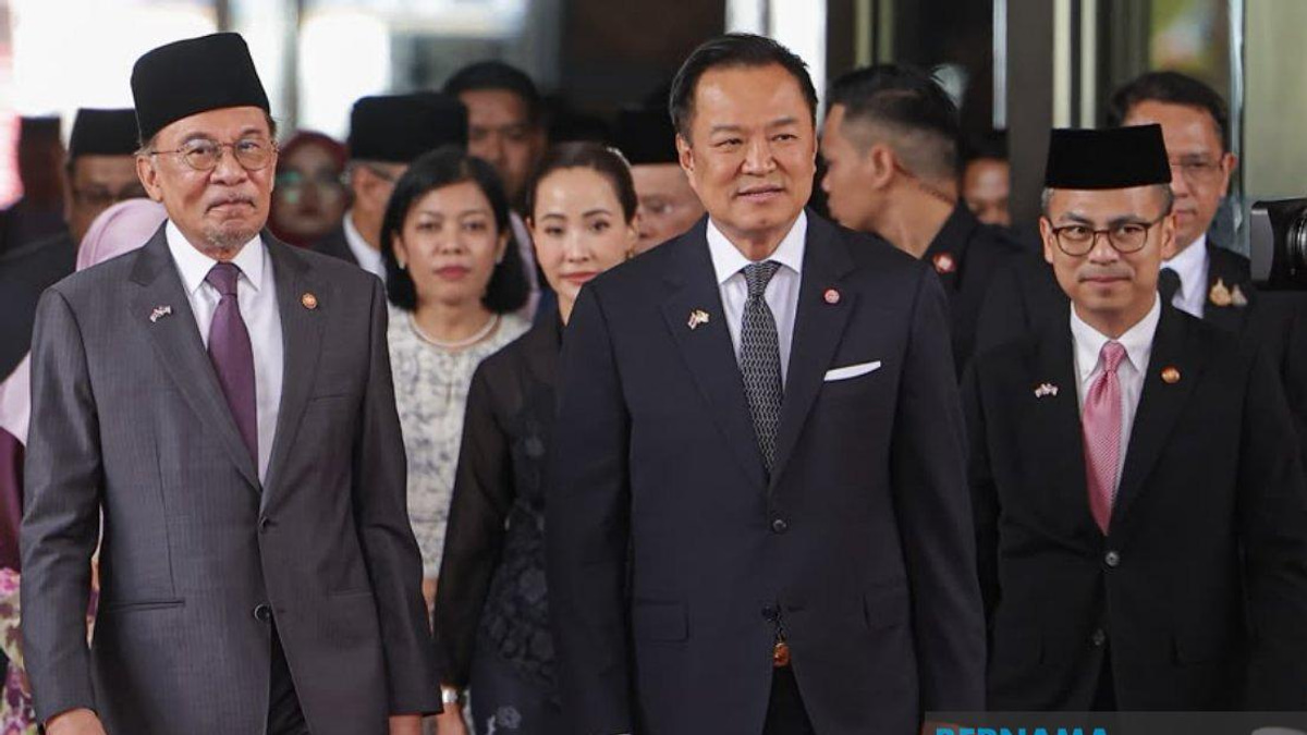 Anwar and Anutin Discuss Deepening Malaysia-Thailand Strategic Partnership