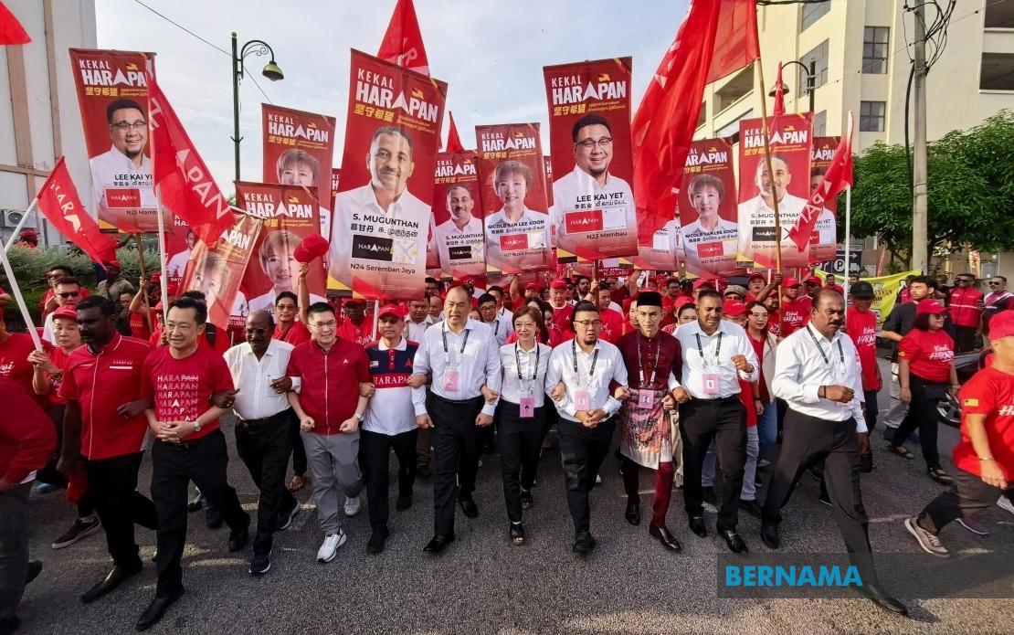 DAP Treasurer Siaw Meow Keong Battles Three Rivals for Rahang Seat in Negeri Sembilan Election