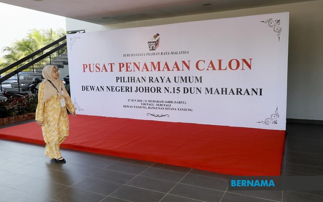 Johor's 16th State Election Gets Under Way with 593 Candidates Registered