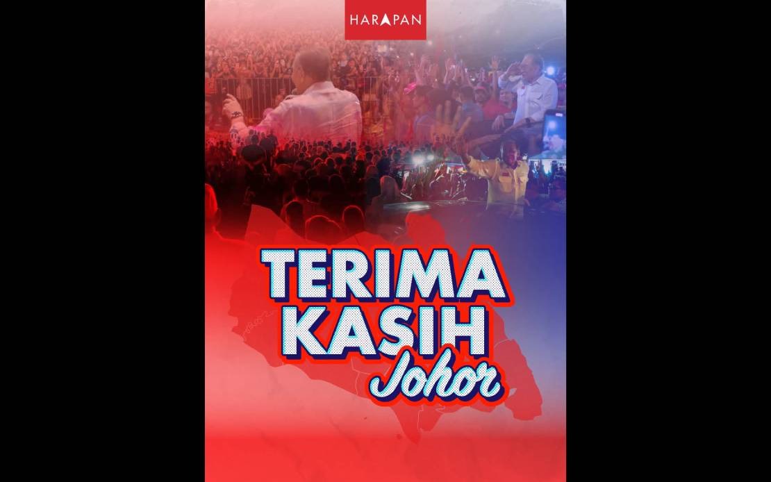 Anwar Extends Congratulations to BN Following Johor Election Victory