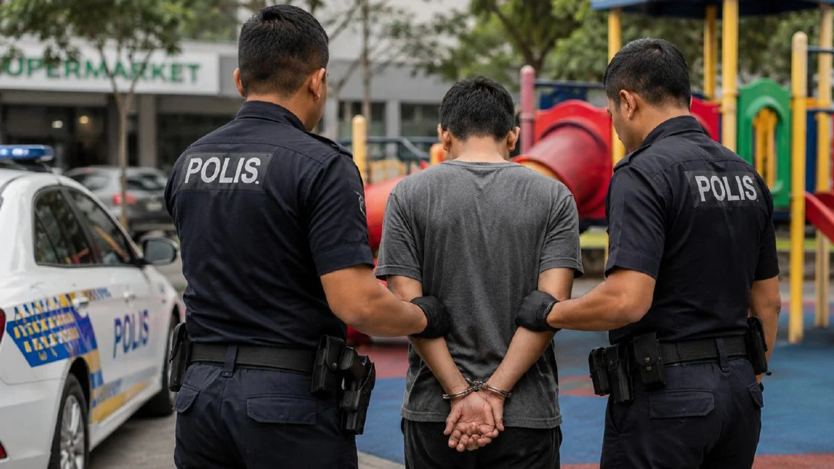 Foreign Man Arrested Over Indecent Act at Cyberjaya Playground
