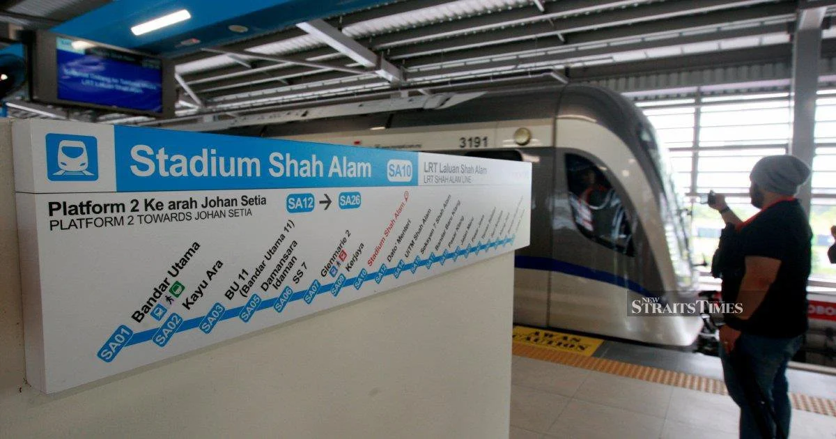 Anwar to officially open Shah Alam LRT3 line ahead of Monday operations
