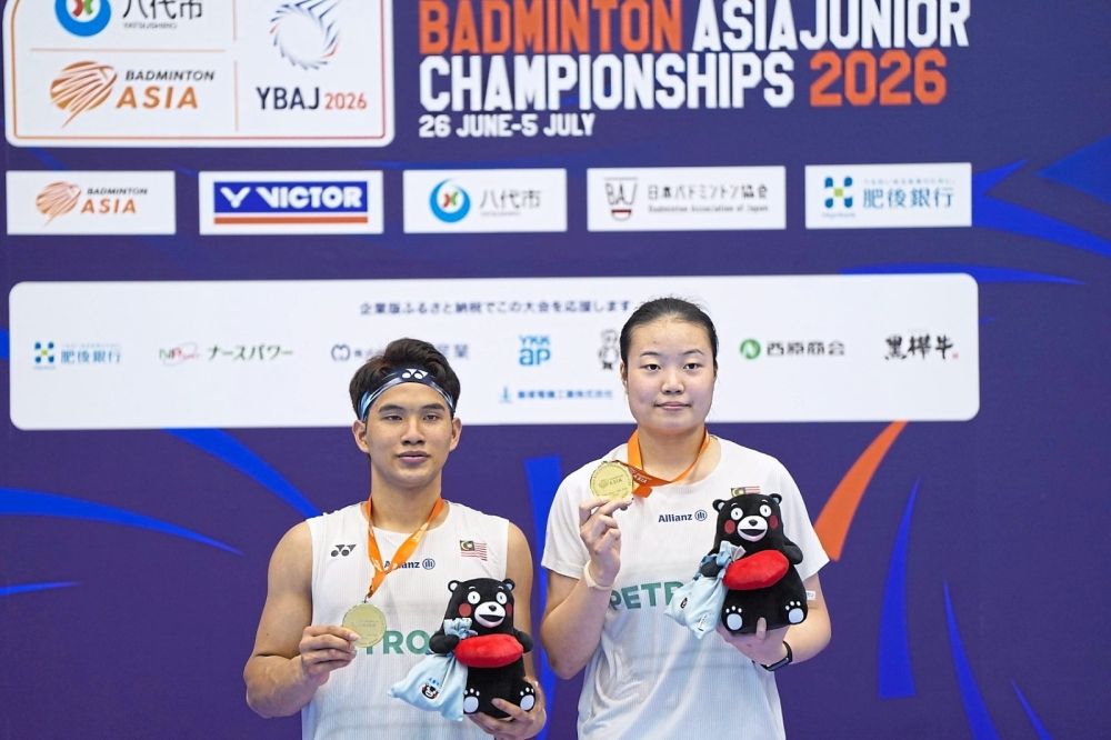 Patience Pays Off: Redzuan-Zi Yu End 19-Year Malaysian Drought with Asian Junior Mixed Doubles Crown