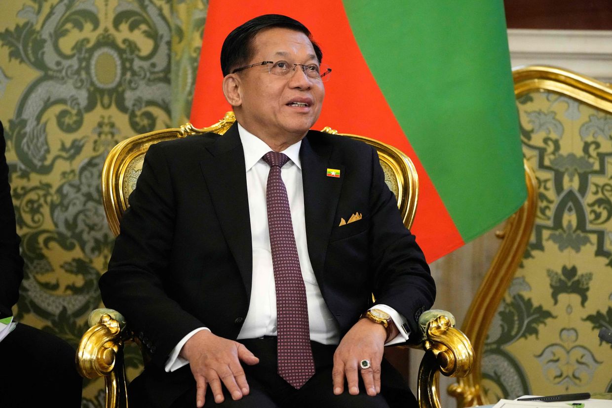 Myanmar's Min Aung Hlaing to Visit Cambodia as International Legitimacy Campaign Continues