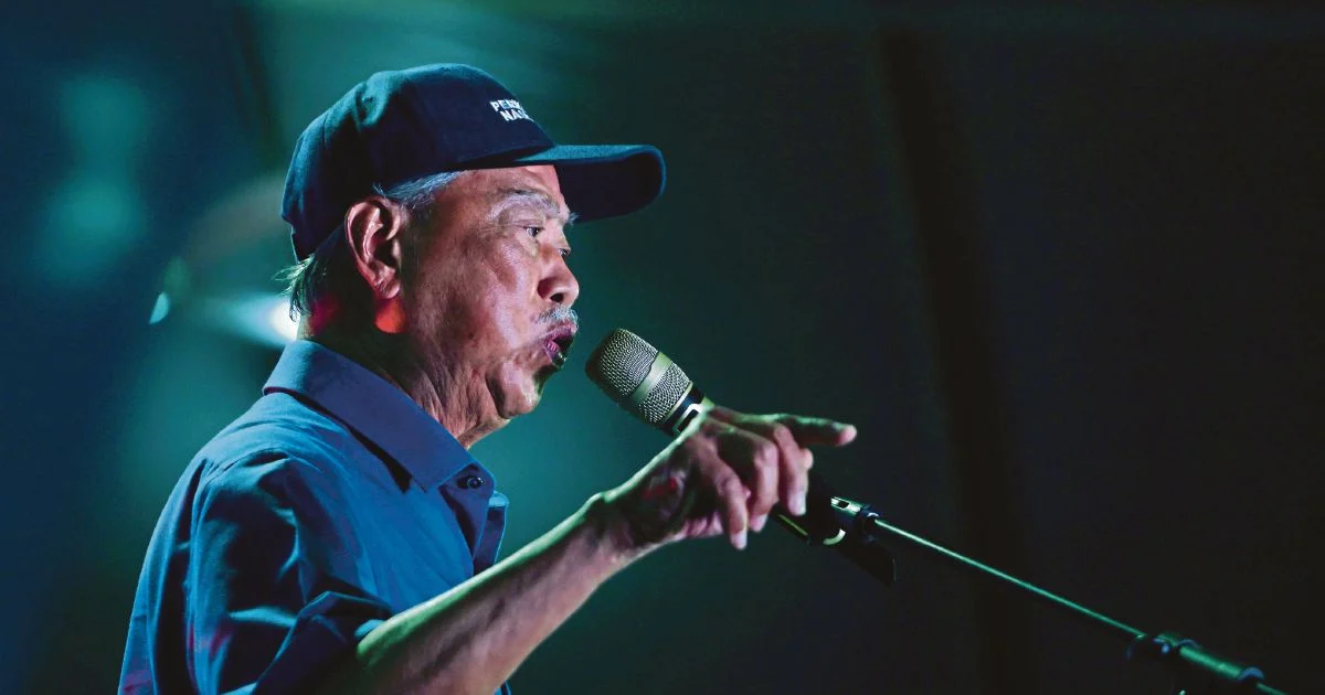Muhyiddin unfazed by PAS's decision to withhold campaign machinery from Bersatu-held Johor seats