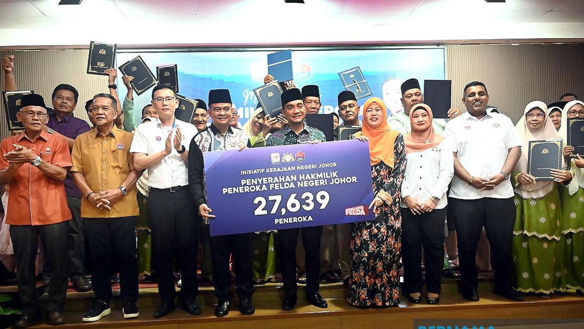 Johor Resolves Nearly Complete Land Title Crisis for 27,639 FELDA Settlers