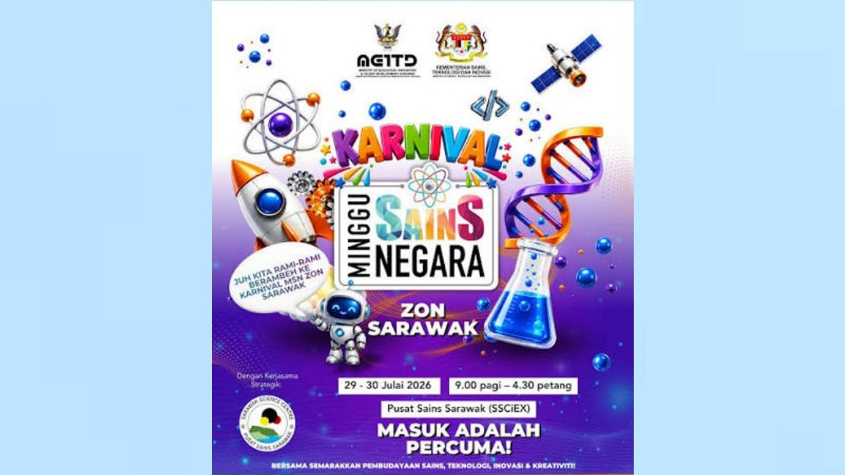 Sarawak Science Carnival Opens Door to Rural Innovation Culture