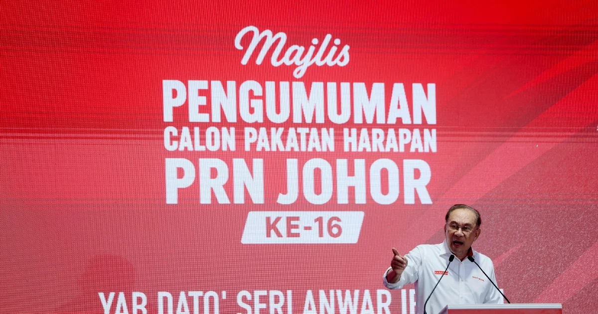 Johor Receives More in Federal Allocations Than It Contributes, PM Says