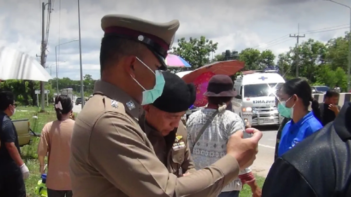 Ten monks killed after boy drives truck into Buddhist procession in Thailand