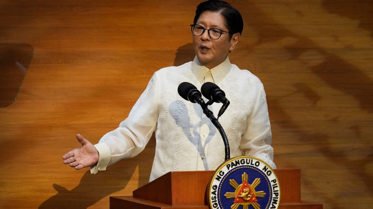 Marcos Rebukes China Over South China Sea in State of Nation Speech