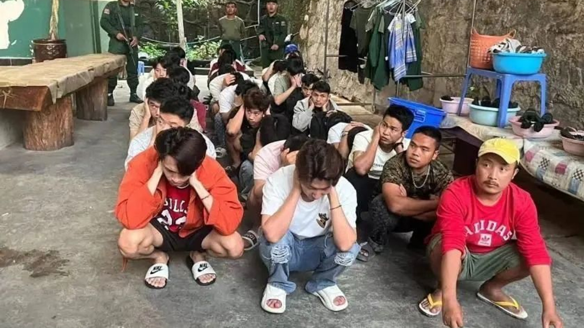 Four Chinese nationals arrested in Myanmar for running online scams and illegal gambling