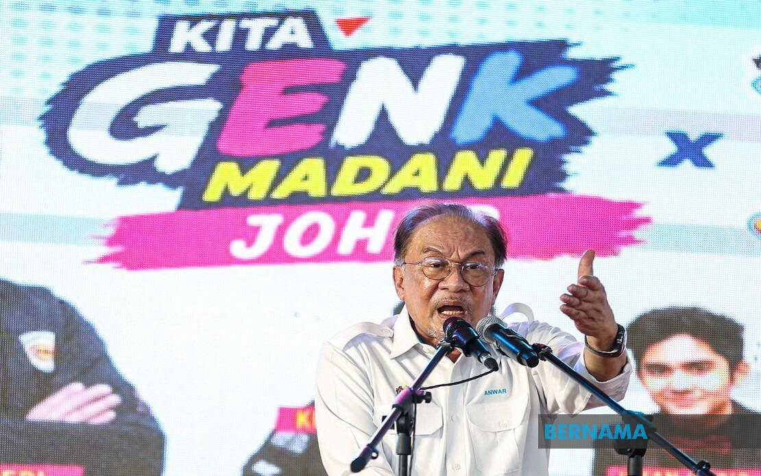 PH Leadership Visit to Johor Focused on Policy Solutions, Not Conflict — PM Anwar