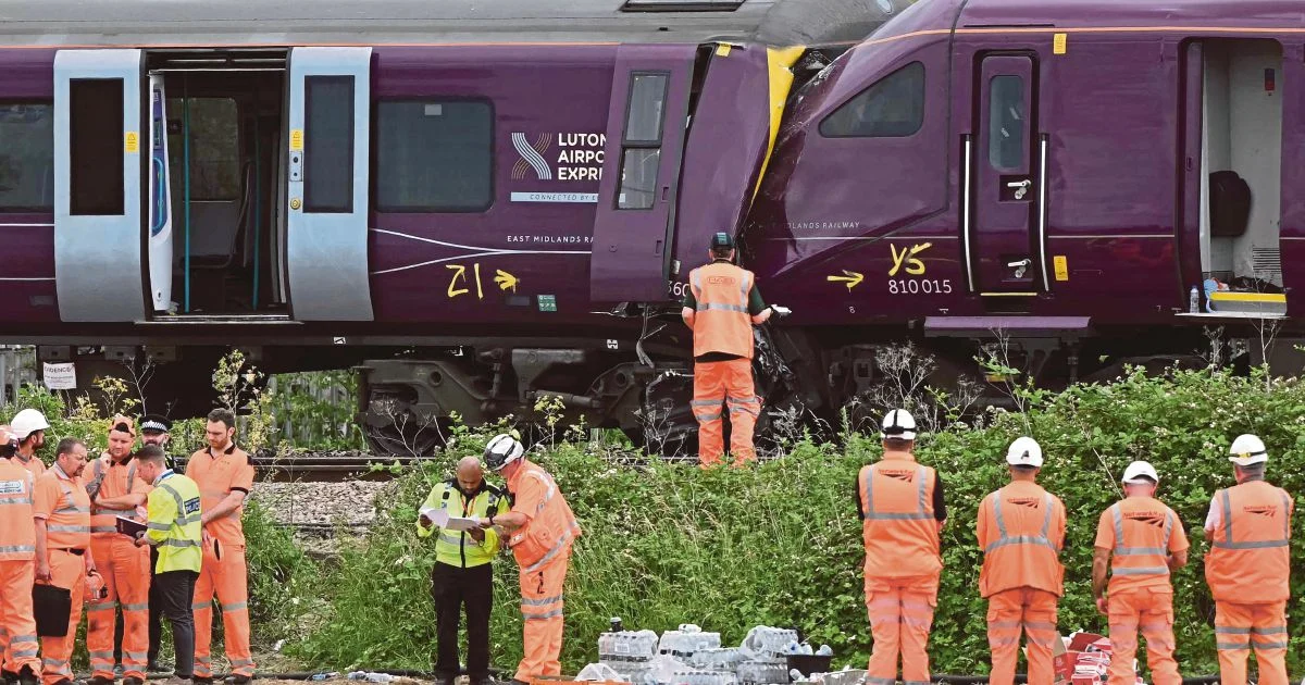 Train Driver Dies in Major Collision North of London; 28 Injured