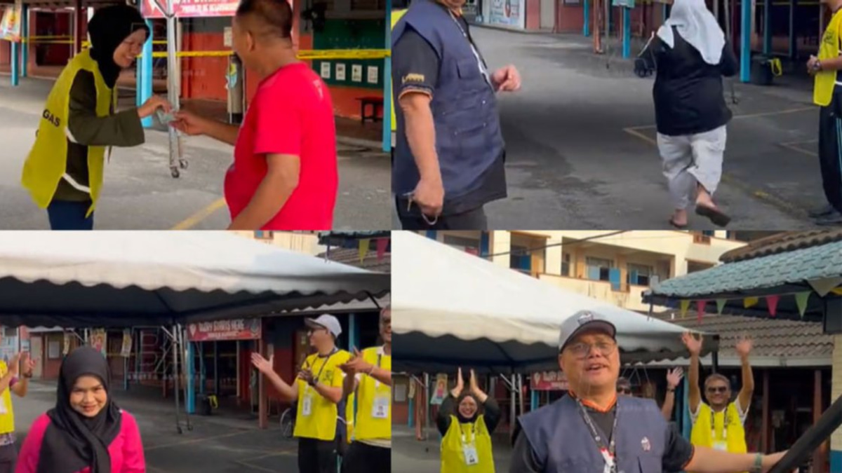 Last-Minute Dash: Viral Video Captures Election Day's Race Against Time in Negri Sembilan