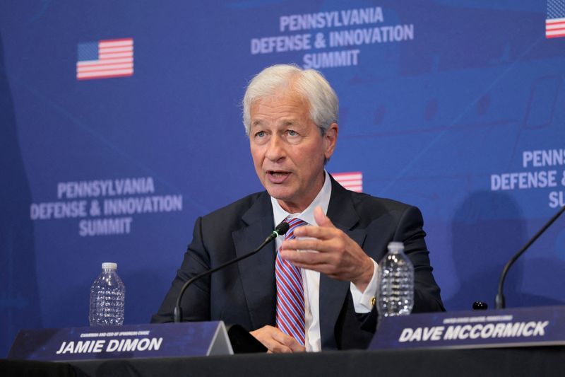 JPMorgan's Dimon spearheads corporate push to manage AI risks across critical industries