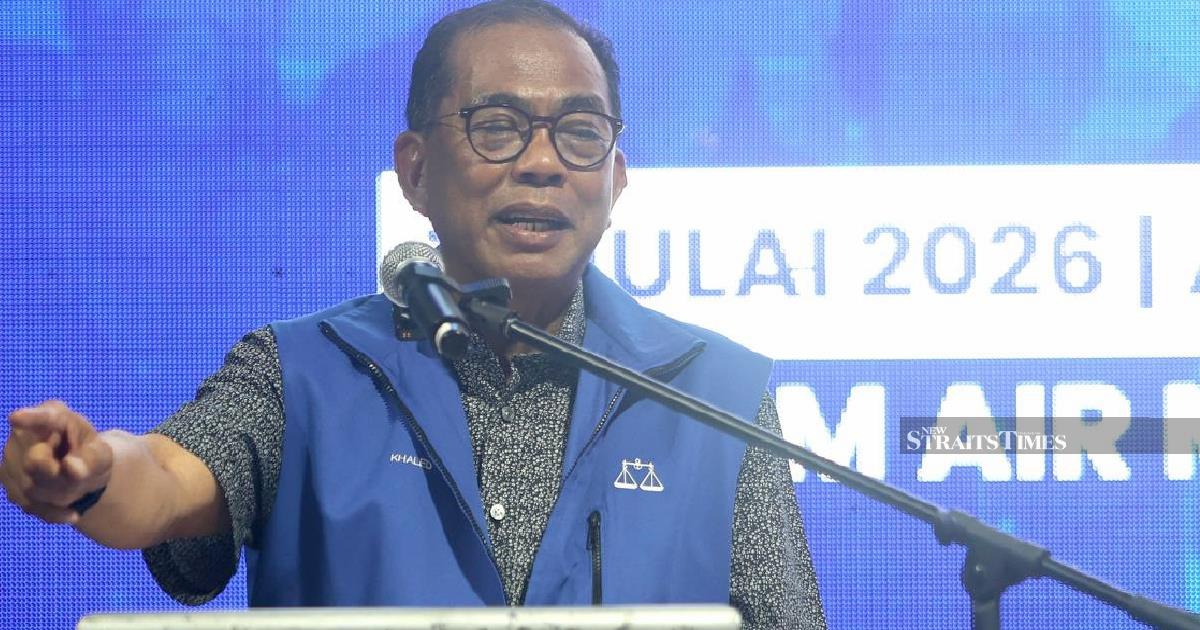 Khaled urges Negri Sembilan voters to reject Bersatu in state polls