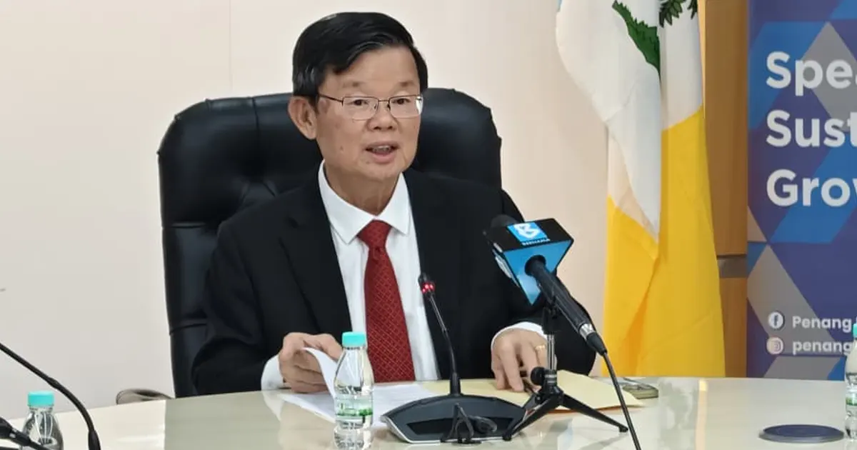 Penang Chief Minister Chow Dismisses Sanusi's Call for Land Lease Review